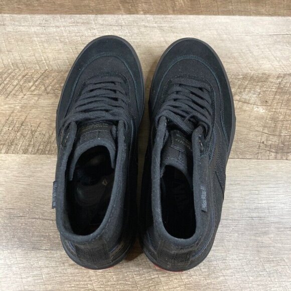 VANS Crockett High Black Mono Skate Shoes Men's Size 8 Women's Size 9.5 NEW - Picture 7 of 11